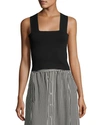 A.l.c Victoria Knit Tank Top In Cream