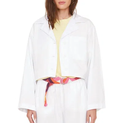 Xirena Daisy Haven Twill Jacket In White