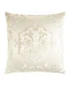 Lili Alessandra Morocco Square Pillow In Ivory