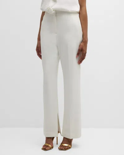 Elie Tahari The Lexy Slit-cuff Pants In Sky White