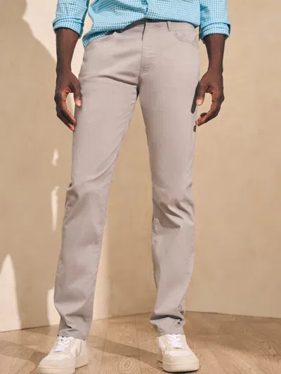 Faherty Movement 5-pocket Pants In Fossil