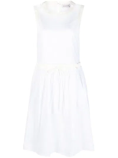 Moncler Dresses In White