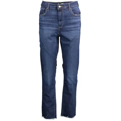 Levi&#039;s Blue Cotton Jeans & Pant