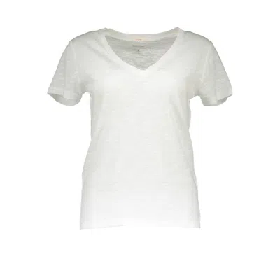 Gant White Cotton Tops & T-shirt