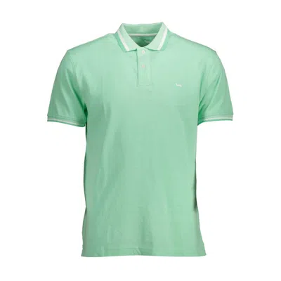 Harmont & Blaine Green Cotton Polo Shirt