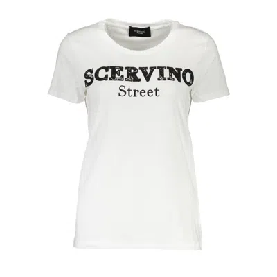 Scervino Street White Cotton Tops & T-shirt