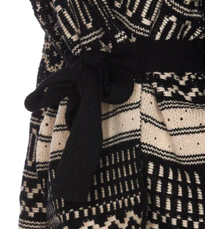 Golden Goose Journey W`s Belted Knit Cardigan Clothing In Black