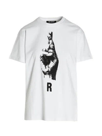Raf Simons T-shirt In White
