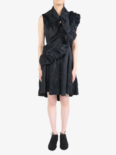 Kiko Kostadinov Women Mirae Dress In Pebble Black
