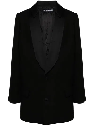 Louis Gabriel Nouchi Unisex Oversized Tuxedo Jacket In 001 Black