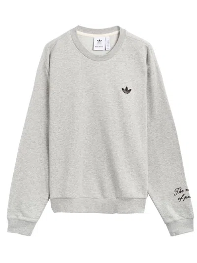 Adidas Originals By Wales Bonner Sweater In Mgrey