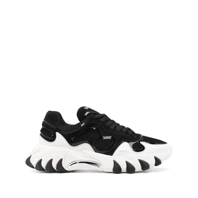 Balmain Sneakers In Black/white