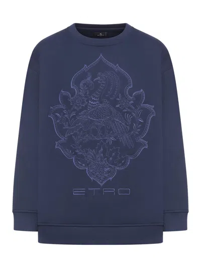 Etro Sweatshirt In Multicolour