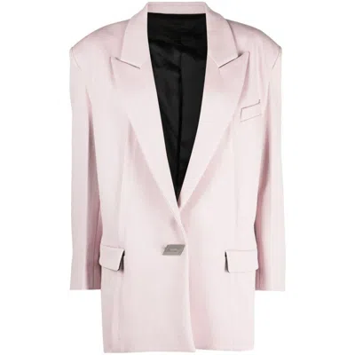 Attico The  Jackets In Pink