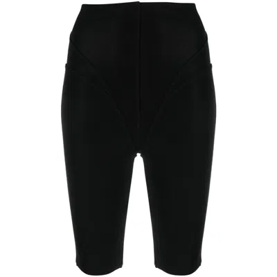Alessandro Vigilante Seam-detail Long Shorts In Black