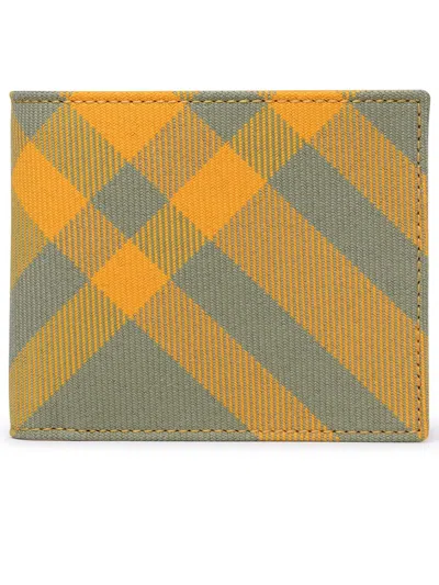 Burberry Woman  Yellow Wool Blend Wallet