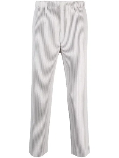 Issey Miyake Homme Plissé  Pants In Gray