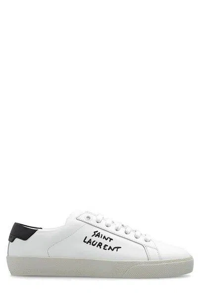 Saint Laurent Sneakers In White