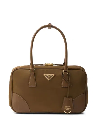 Prada Re-edition 1978 Medium Two-handle Bag In Brown