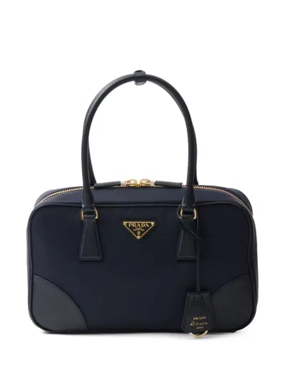 Prada Women Re-edition 1978 Medium Two-handle Bag In Blue