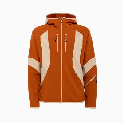Oakley Latitude Arc Hooded Jacket In Orange