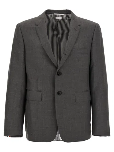 Thom Browne Classic Sport Coat Blazer Gray