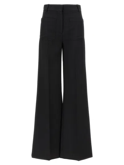 Victoria Beckham Alina Trousers In Black
