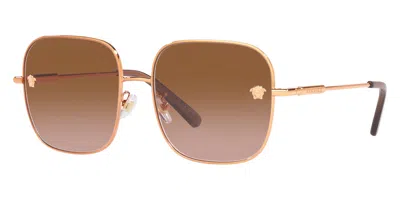 Versace Women's 59mm Rose Gold Sunglasses In Multi