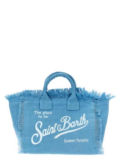 Mc2 Saint Barth Colette Shopping Bag In Blue