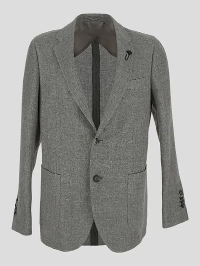 Lardini Jacket In Gray