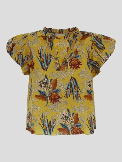 Ulla Johnson T-shirts And Polos In Marigold