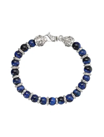 Emanuele Bicocchi Spheres Bracelet In Blue