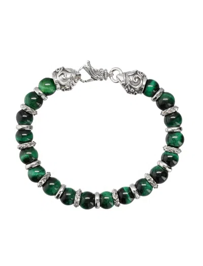 Emanuele Bicocchi Spheres Bracelet In Green