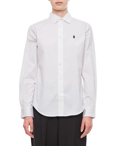 Polo Ralph Lauren Long Sleeved Button In White
