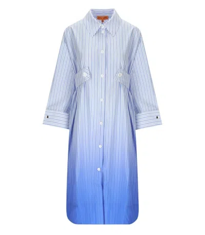 Stine Goya Rionna Light Blue Striped Dress