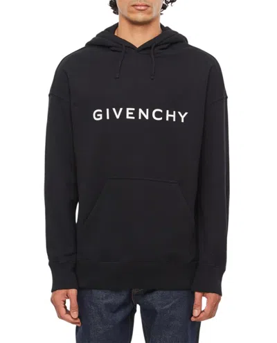 Givenchy Archetype Slim-fit Hoodie In Black
