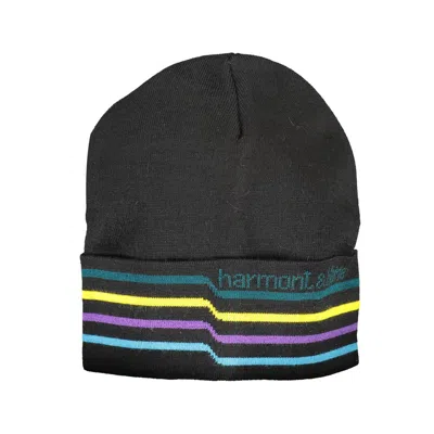 Harmont & Blaine Black Wool Hats & Cap