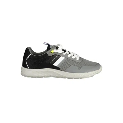 U.s. Polo Assn Grey Polyester Trainer In Multi