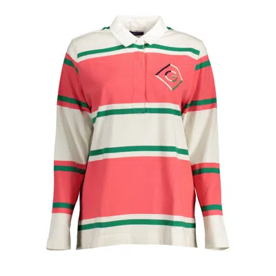 Gant Pink Cotton Polo Shirt In Multi