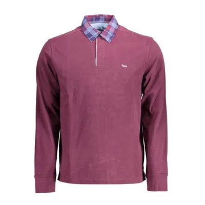 Harmont & Blaine Purple Cotton Polo Shirt