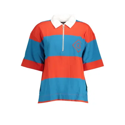 Gant Red Cotton Polo Shirt In Multi