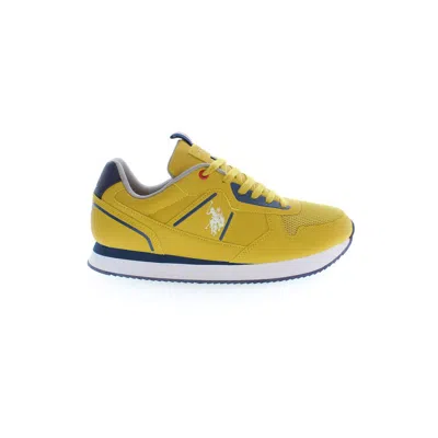 U.s. Polo Assn Yellow Polyester Sneaker