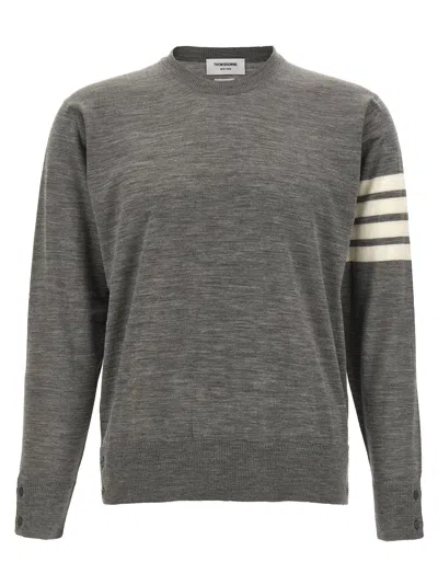 Thom Browne 4 Bar Sweater, Cardigans Gray