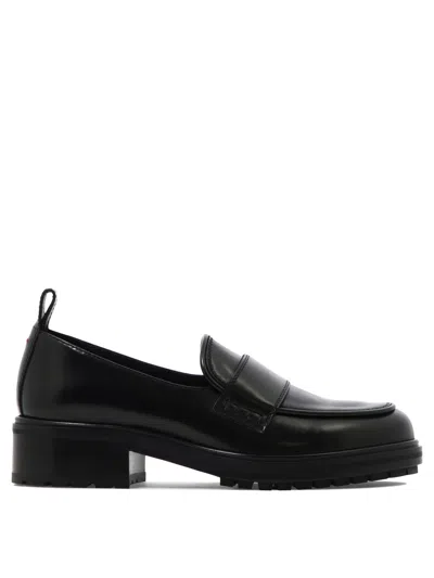 Aeyde Ruth Leather Loafers In Black
