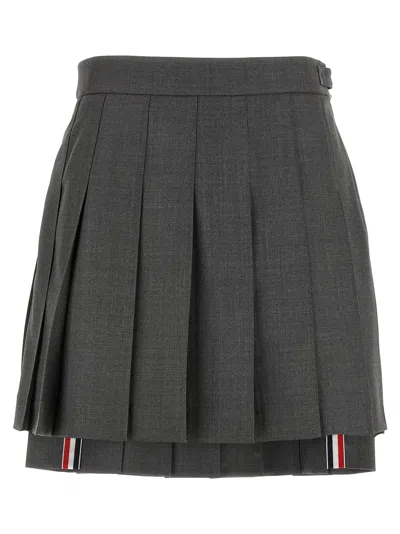 Thom Browne Uniform Skirts In Gray