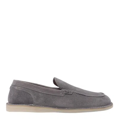 Dolce & Gabbana Flat Shoes In Grey