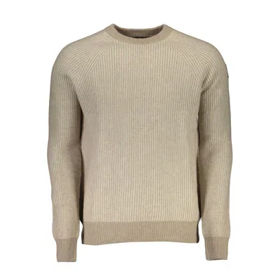 North Sails Beige Wool Sweater In Gold