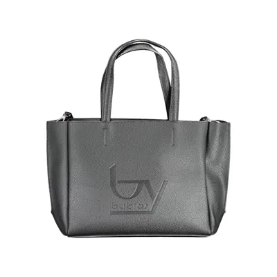 Byblos Black Polyethylene Handbag In Gray