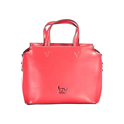 Byblos Red Polyethylene Handbag In Burgundy