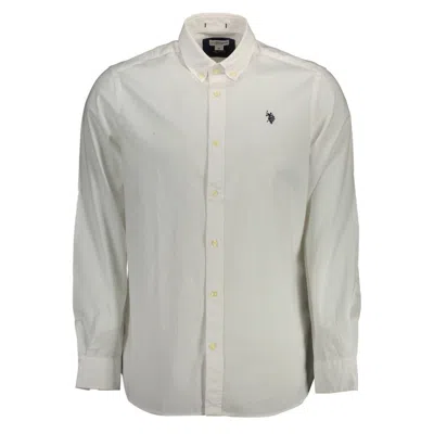 U.s. Polo Assn White Cotton Shirt